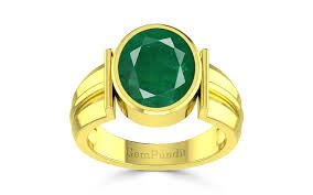 Gem Gold Mens Ring
